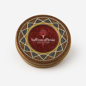 Super Negin Saffron 5g – Premium A++ Grade in Decorated Metal Tin