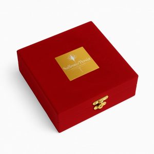 Premium Iranian saffron 10g red velvet box