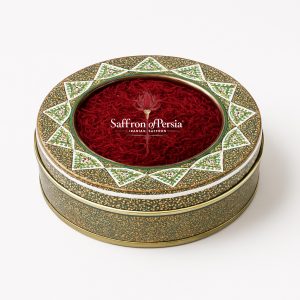 Super Negin Saffron 20g – Premium A++ Grade in Decorated Metal Tin