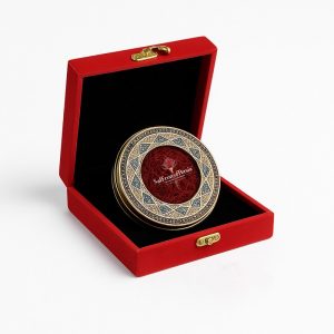Negin Saffron 3g – Premium A++ Grade in Embossed Metal Box with Red Velvet Box