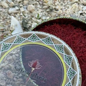 Premium Super Negin saffron threads in decorative package